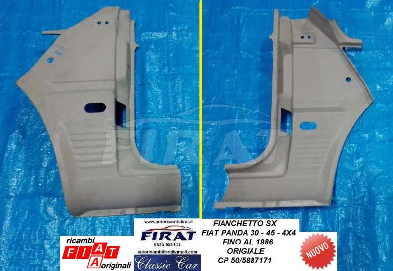 FIANCHETTO FIAT PANDA 30 - 45 SX